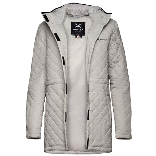 Arctix Women's Lightweight Insulated Water Resistant Hooded Quilted Everyday Jacket