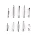 28pcs Wood Burning Kit Wood and Leather Pyrography Full Set Wood Burning Soldering Tips Burning Carving Embossing Soldering Kit