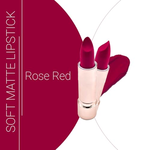 Image of Margent Pink Soft Matte Lipstick | Highly Pigmented, Non-Drying, Long-Lasting Matte Finish, Moisturizing Lip Color for Everyday Use