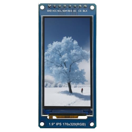 Image of 1.9 inch SPI LCD Display Module 170x320 IPS Screen ST 7789 with 65K RGB Colors Compatible with Arduino
