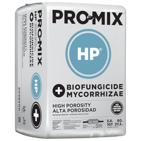 PREMIER HORTICULTURE ProMixHP 3.8CF Pro Mix HP Biofungicide and Mycorrhizae Soil-amendments, 3.8 cu ft, Natural Cover