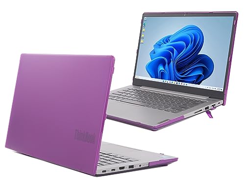 Funda morada mCover Lenovo ThinkBook 14 G2 G3 G4 G5 ideal para oficina y universidad