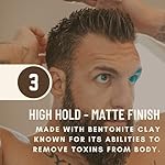 Johnny Slicks Formula 49 Clay All Organic Pomade | Firm Hold & Matte Finish (Promotes Healthy Hair Growth, Helps Hydrate Dry Skin), (2 ounce, Original) - Image 5