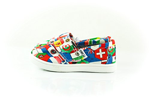 TOMS World Flags Watercolor Tiny Classic 10002292 (Size: 11C)