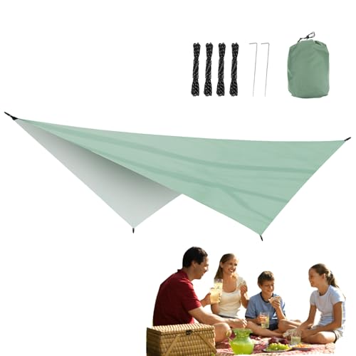 Toldo de sombra para playa y jardín con protección solar UV e impermeable 2