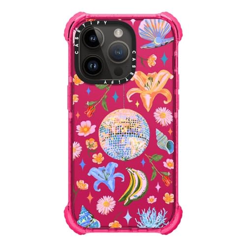 Coque iPhone 14 Pro CASETiFY antichoc testée 5X de qualité militaire Disco Magic - 3