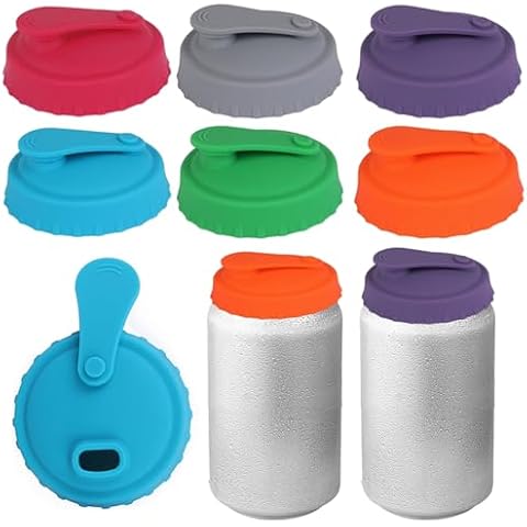 Pineeseatile Silicone Can Covers - 6 Pack Cover