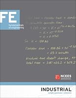 Industrial FE Sample Questions and Solutions 1932613463 Book Cover