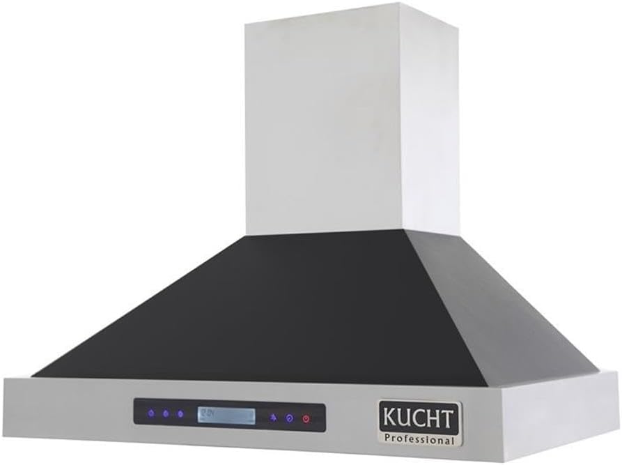 Kucht KRH3015-K Range Hood control panel with LCD display and touch buttons