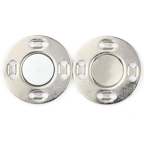 6PCS/Set Magnet Buttons Sewing Supplies Magnetic Metal Buckle 3 Pairs Invisible Snap Buttons Fastener for Clothing Coat Handmade DIY Accessory