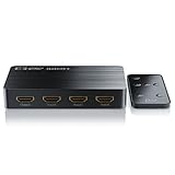 Kabellänge: 1,5m | Abmessungen: 65mm x 118mm x 25mm (L x B x H) | Gewicht: 224g | Farbe: schwarz | Lieferumfang: Primewire - UHD 3-Port HDMI-Umschalter/Switch mit Fernbedienung + 5V 2A Netzteil mit 1.5m DC-Hohlbuchse (5,5mm) + Bedienungsanleitung