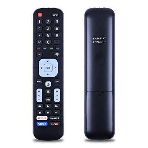 New EN2A27ST Replacement TV Remote Control for Sharp 4K Ultra LED Smart HDTV - LC-32P5000U / LC-40P5000U / LC-43P5000U / LC-50P5000U / LC-55P5000U / LC-60P6000U Television