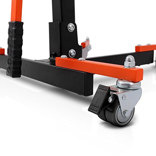 Bequille d'atelier Centrale CS Power Evo Compatible avec KTM 1290 Super Duke R 20-23 Orange