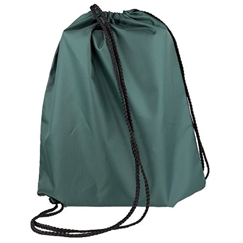 Hi-Tec - Mochila de cuerdas lisa (Talla Única) (Verde)