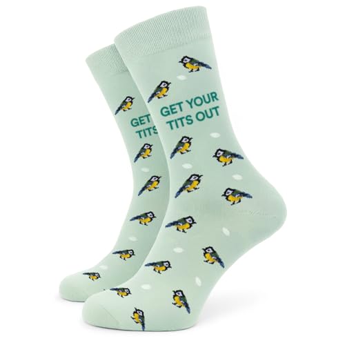 SC Products Bird Watching Funny Socks Rude Gifts for Women | Cotton Size 4-7 Naughty Novelty Socks Joke Presents for Her | Funny Secret Santa Gifts For Women Inappropriate Gift for Her for Christmas