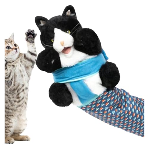 Gant de lutte pour chat jouet interactif nylon Oxford durable - 4