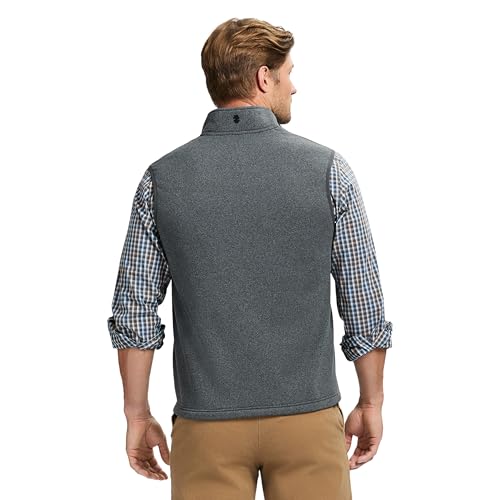 IZOD Men's Advantage Performance Full Zip Sweater Fleece Vest2