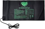 Elfin Growth Durable Waterproof Seedling Heat Mat Warm Hydroponic Heating Pad 10' x 20.75' Mat Only