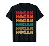 Hogan Last Name Retro Vintage Designs