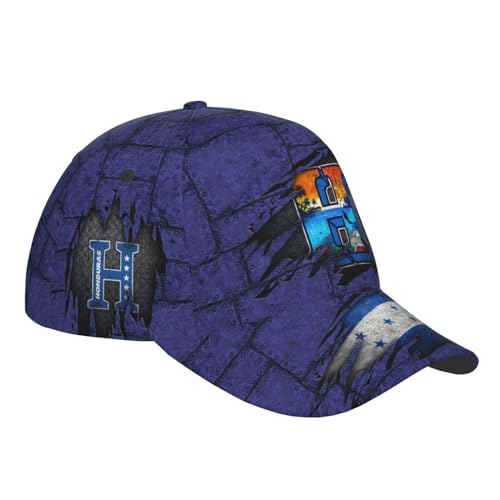Gorra de béisbol bandera Honduras unisex estampado 3D miniatura 2