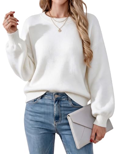 Image of Libsorge Womens Heart Sweater 2026 Valentines Day Trendy Cute Fall Oversized Long Sleeve Pullover Sweaters