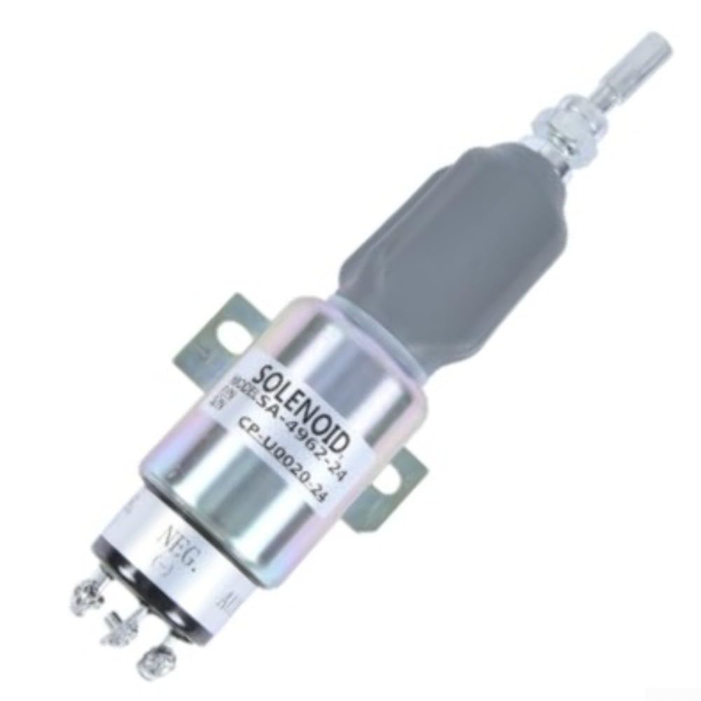 Solenoide di arresto 38 x 33 mm 24 V SA-4962-24 nero