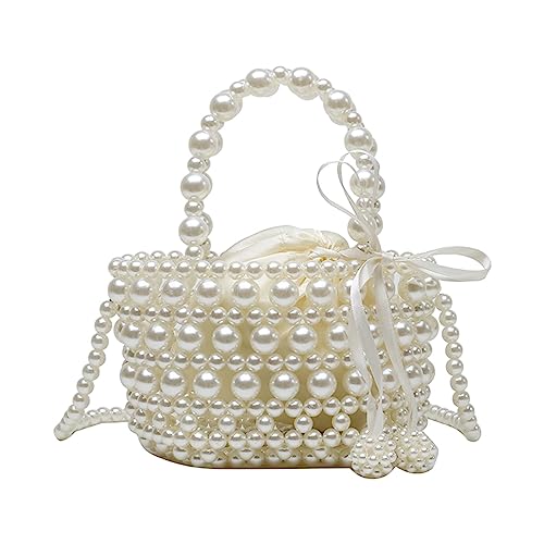 Saco de miçangas bolsa bolsa com cordão, durável e bolsa de ombro para feriados, viagens, festivais, compras, casamento