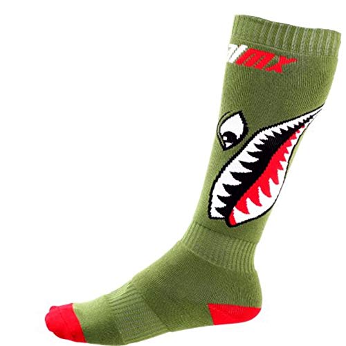 O'NEAL Unisex Socken Pro Bomber, Grün, 0356M-703