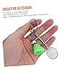 Milisten 6pcs Badminton Racket Key Sports Souvenirs Key Chain Pendants for Bags Purses Phone Cases Car Decorations for All Occasions