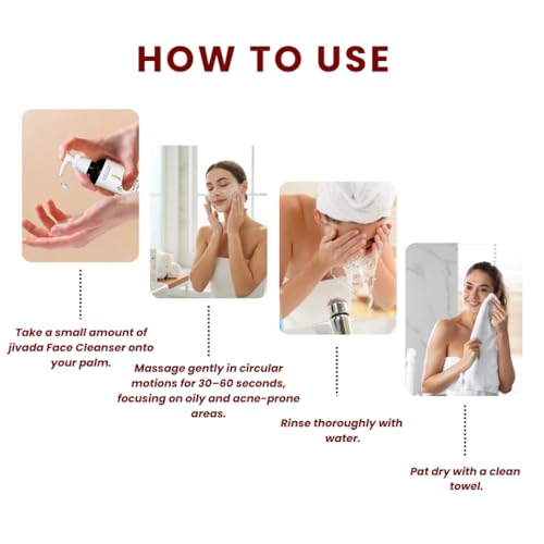 Image of Jivada Clarifying Face Cleanser | All Skin Types | Sulphate & Paraben Free | 100 ml