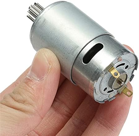 SHENGLE 390 18000RPM 6 Volt Electric Motor, RS390 6V Motor Drive Gearbox Accessory for Kids Ride On Car Children Ride on Toys Parts