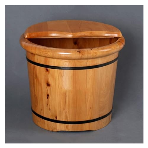 Cuba de Madera para Pies Spa con Rodillos Removibles miniatura 7