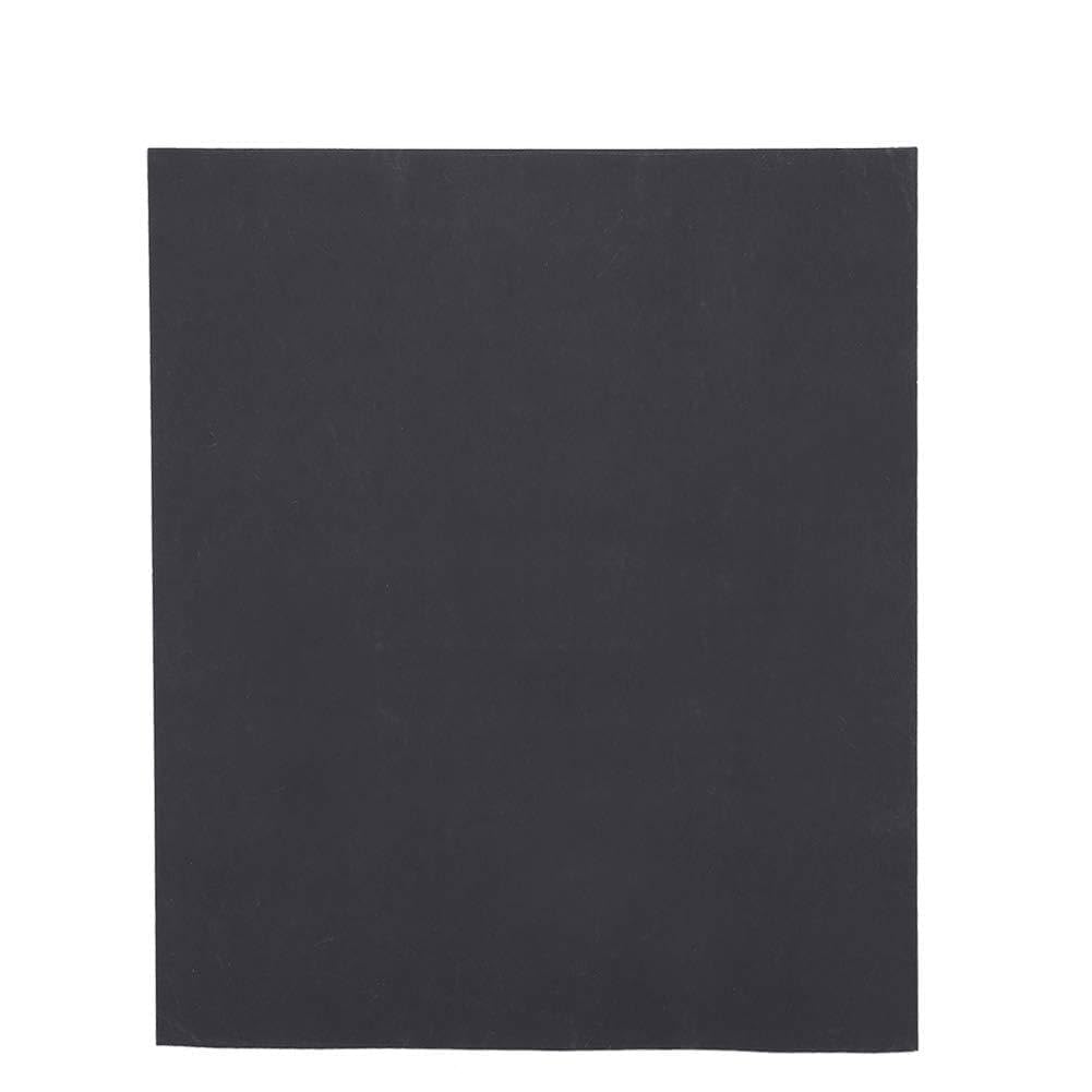 CW 1500-2c 100 unidades de hojas de lija impermeables, papel abrasivo de óxido de aluminio para pulido de madera, metal y automóviles, hojas de lijado no obstructoras con unión e