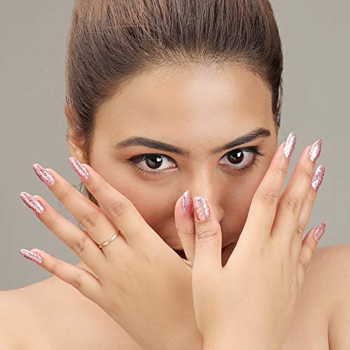 Image of FYORR 15ML Quick Dry Long Lasting Smooth Finish Nail Polish (Pinky Star)