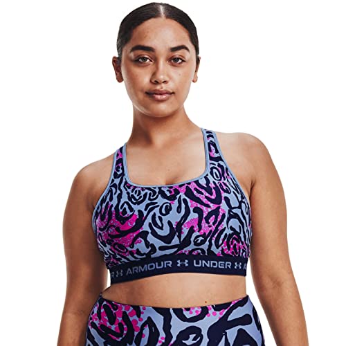 Image of Under Armour Cross-Back Mid Impact Bra