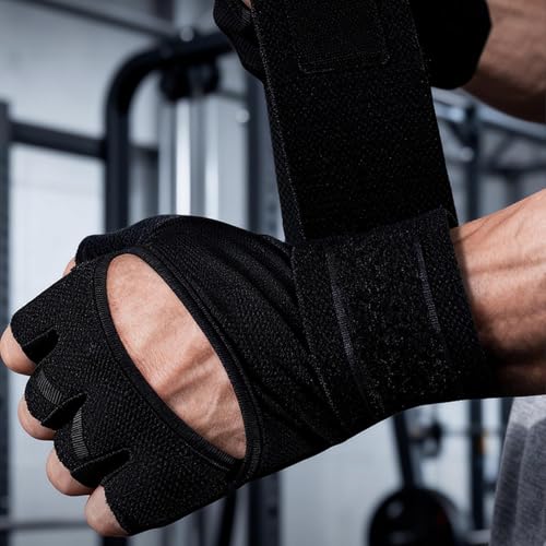 Guantes de ejercicio para evitar callos y dar soporte en halterofilia 2