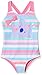 Speedo Koko Koala Digital Placement Crossback Costume da Bagno, Bambina, Hard Candy/Galinda/Powder Blush/Blu Marino/Beautiful Blue, Taglia Unica