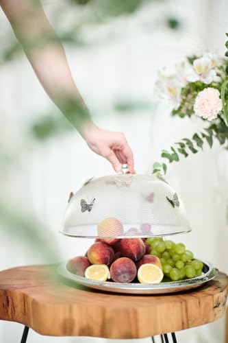 Funda protectora para alimentos EDZARD resistente al deslustre con diseño de mariposa 5