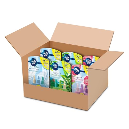 Ambipur 3Volution Ambientador Eléctrico 6 Recambios Con 3 Fragancias Complementarias Para Eliminar Los Malos Olores