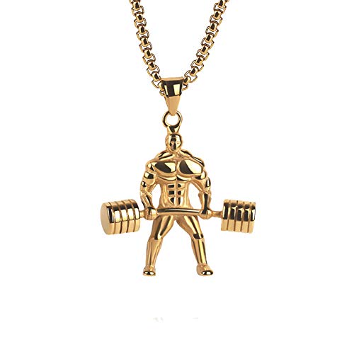 Collier haltérophilie homme en acier titane anti-oxydation pour éviter la rouille de la sueur