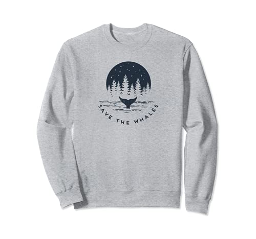 Save The Whales Sudadera