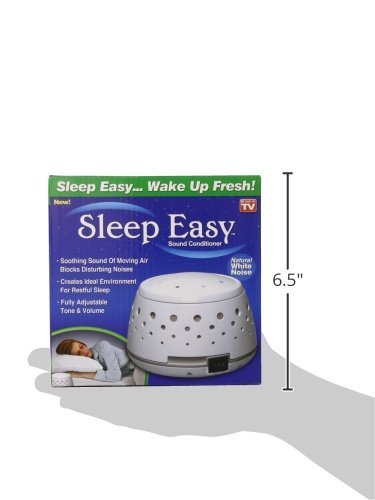 Sleep Easy Sound Conditioner, White Noise Machine Featuring Non Looping Soothing Natural Sound Of Flowing Air From A Real Fan (2 Pack) #TOP6