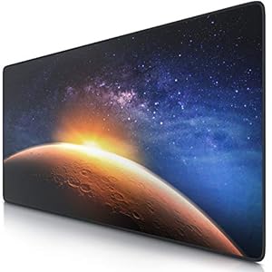 CSL – XXL Mauspad Gaming 900×400 mm – XXL Mousepad groß mit Motiv – Tischunterlage Large Size – verbessert Präzision und…