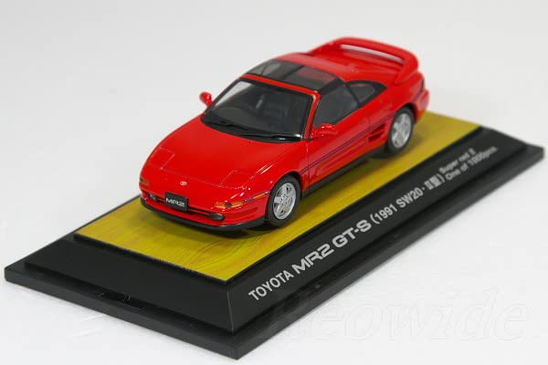 Amazon | TOSA 1/43 トヨタ MR2 GT-S 1991 ll型 SW20 スーパーレッド2 