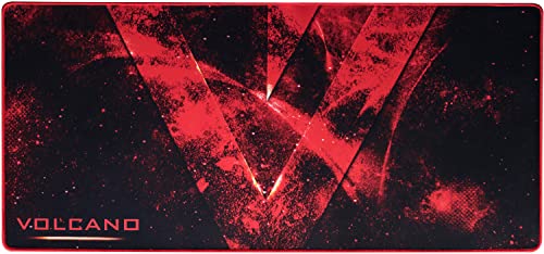 Modecom Volcano Erebus Gaming Tapis de Souris – Noir/Rouge