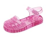 ursloole Toddler Girls Jelly Sandals Soft...