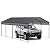 12'x20' Heavy Duty Metal Carport with Galvanized Steel Roof, Outdoor Garage Car Shelter Shade with Heavier Metal Frame,Car Tent Garage Shelter for Pickup,Truck,Boat and Tractor (Alabaster,Dark Grey)