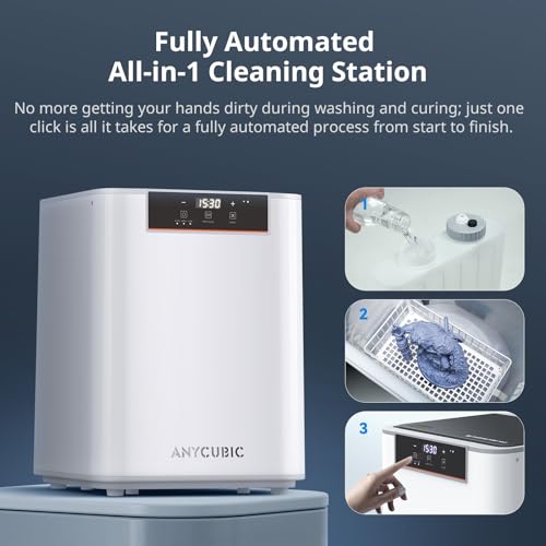 Image of ANYCUBIC Wash and Cure Max 3 Station, Washing Size 305x165x300mm