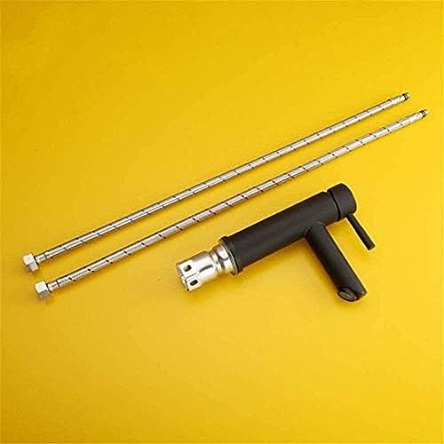 Mitigeur noir mat en acier inoxydable sans trace calcaire - 5