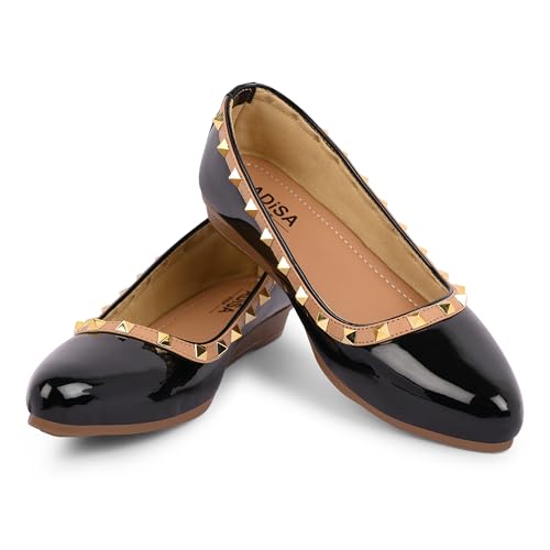 Image of Women Girls Slip On Ballet Flats